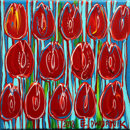 Czerwone tulipany II