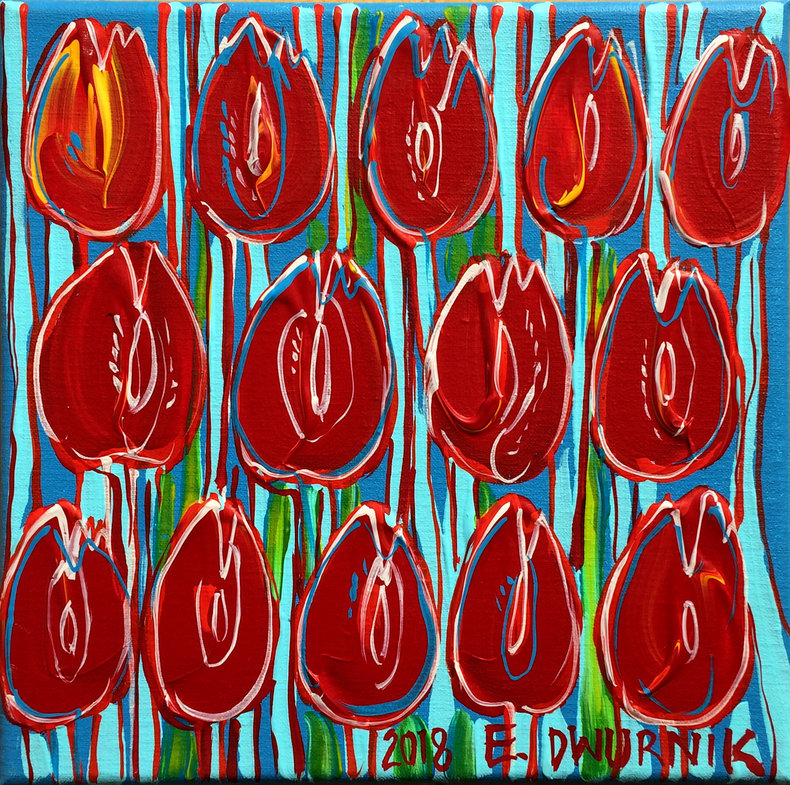 Czerwone tulipany II