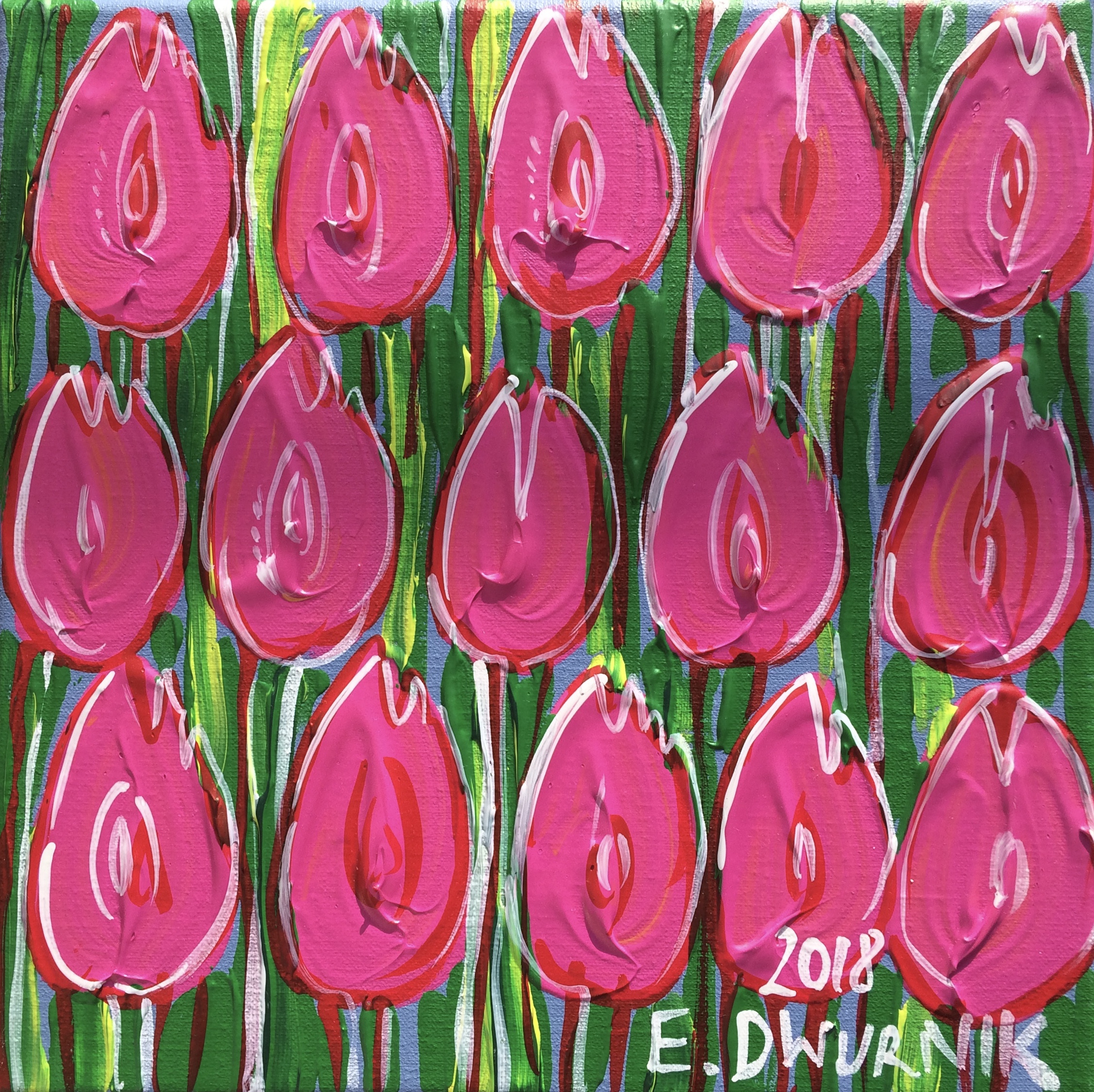 Wrzosowe tulipany