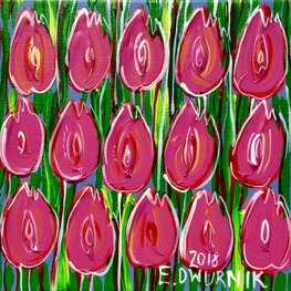 Wrzosowe tulipany