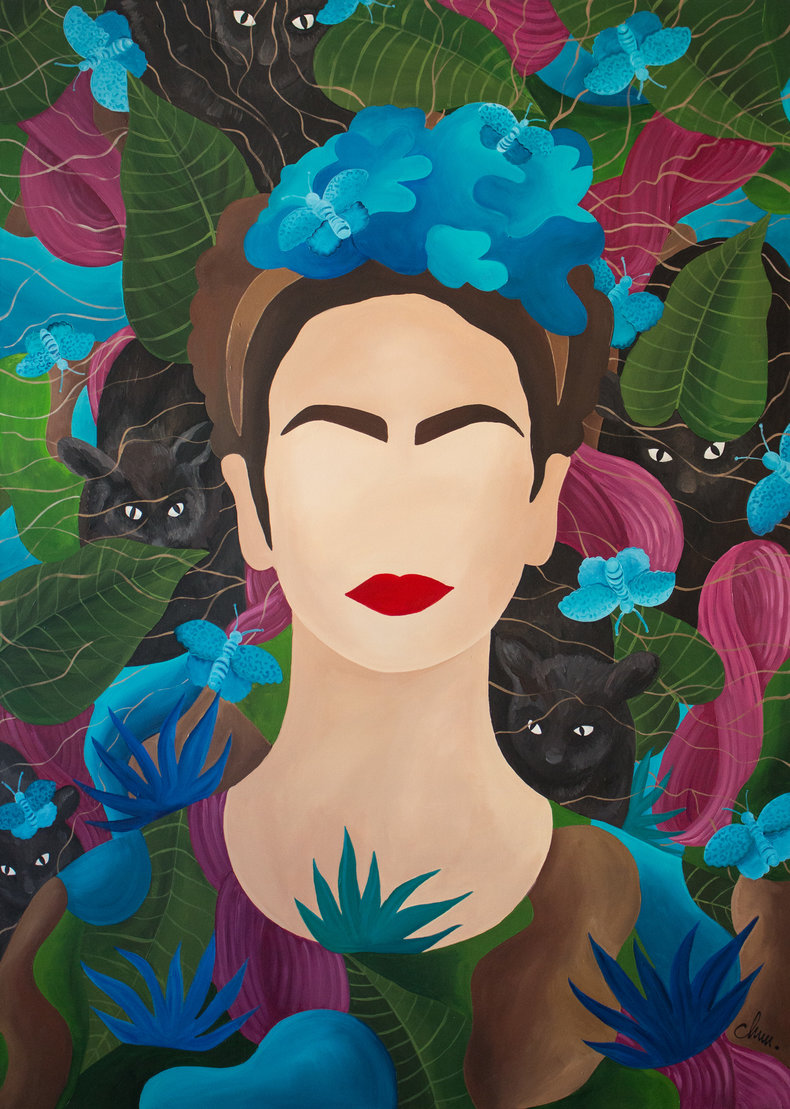 Twarze i symbole - Frida Kahlo