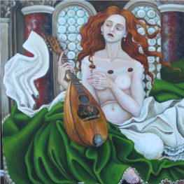 Dama z mandoliną