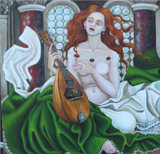 Dama z mandoliną