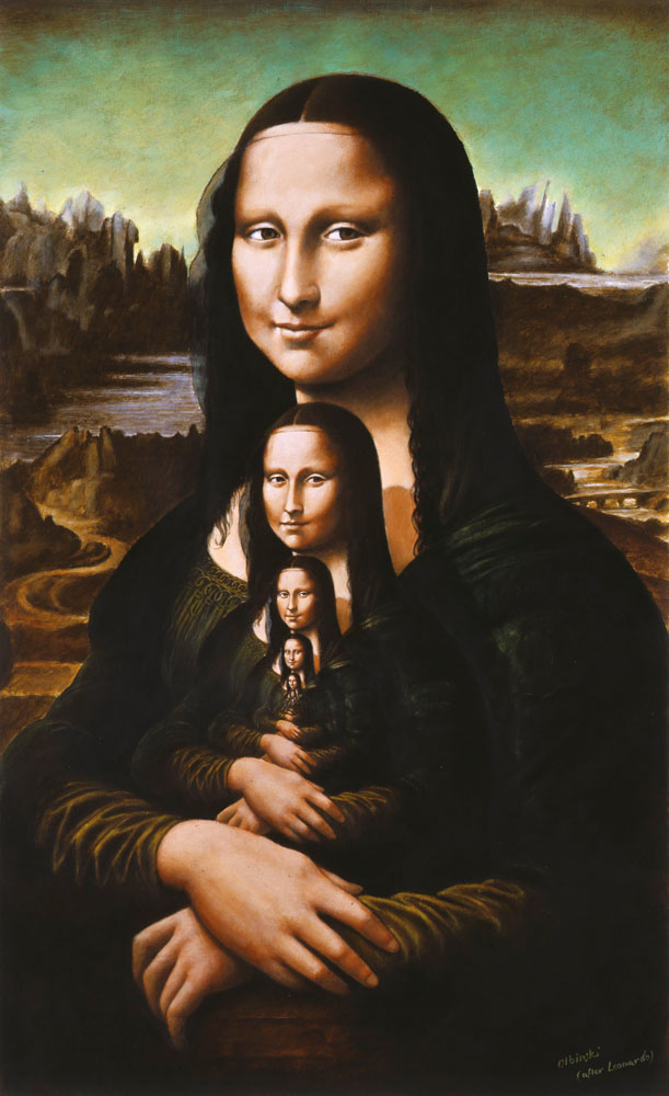 Mona Lisa - Inkografia