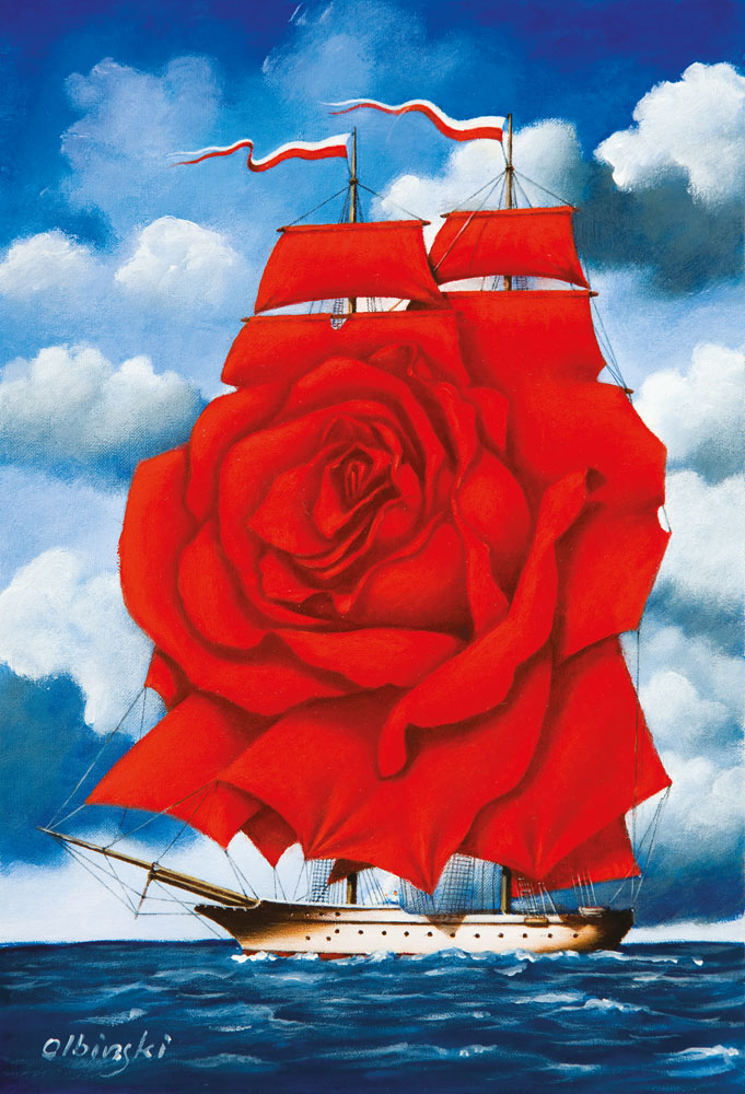 Statek Czerwona Róża - Inkografia