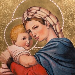 Madonna z Dzieciątkiem wg Sassoferrato