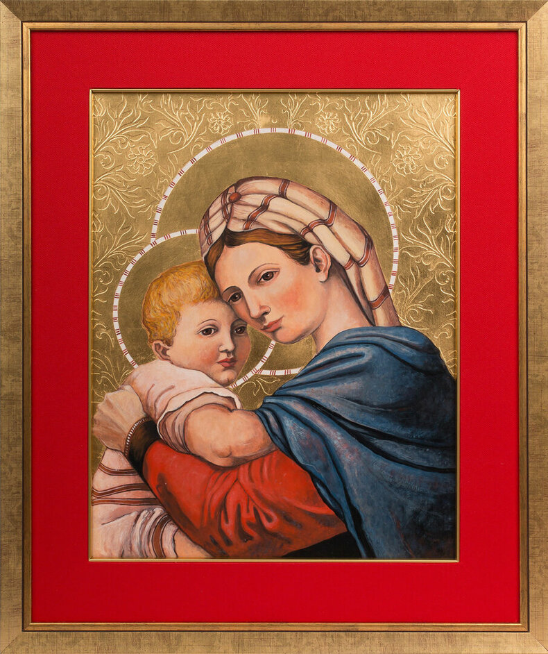 Madonna z Dzieciątkiem wg Sassoferrato