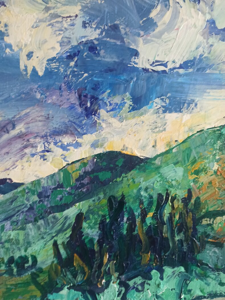 Moj Van Gogh - łąki i góry