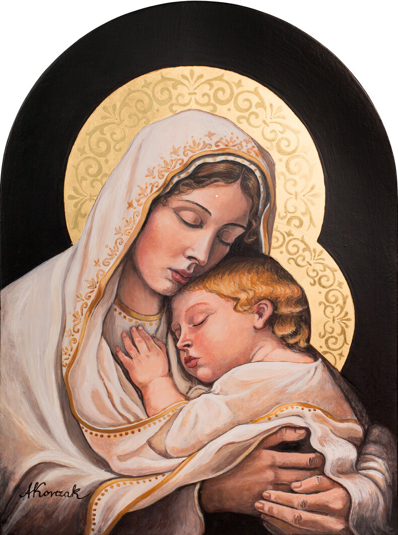 Madonna ze śpiącym Dzieciątkiem